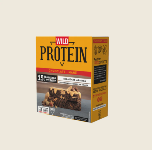 Barrita wild protein chocolate mani