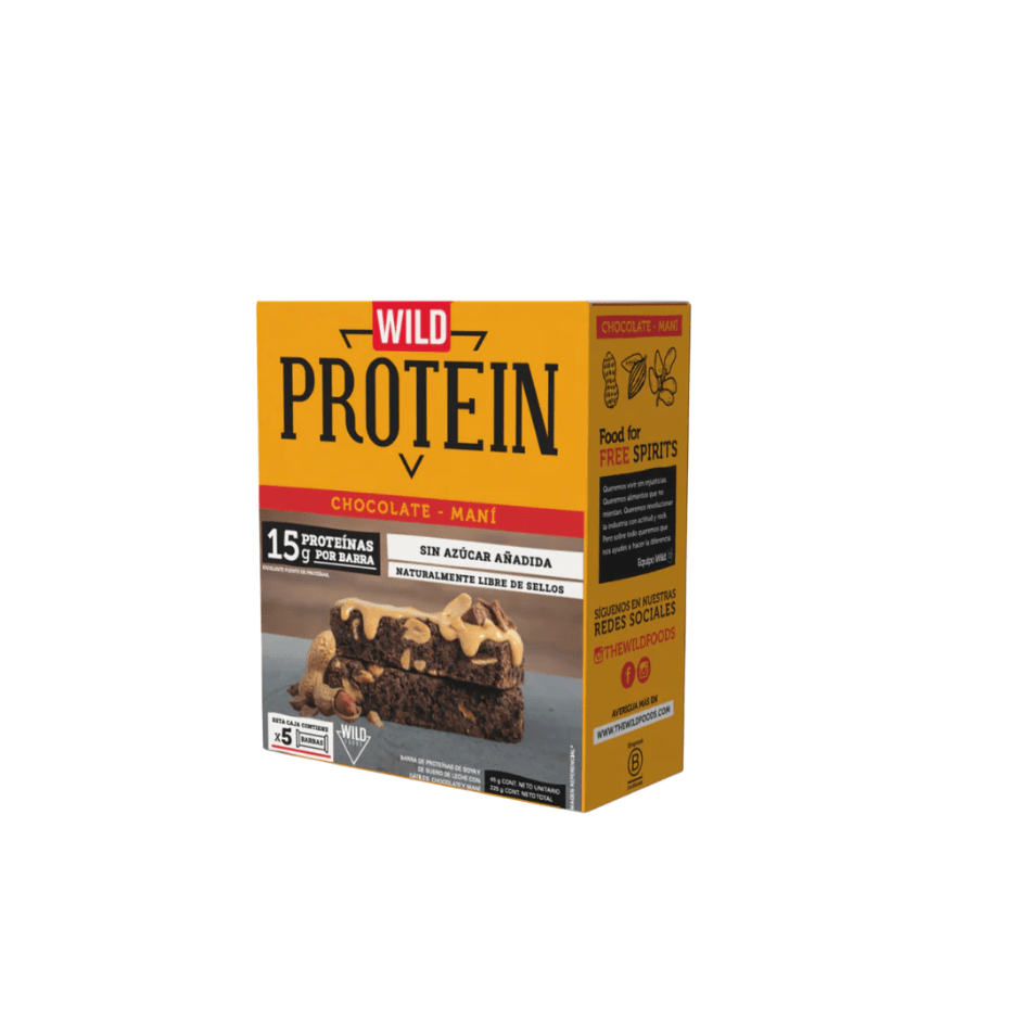 Barrita de proteina Chocolate mani